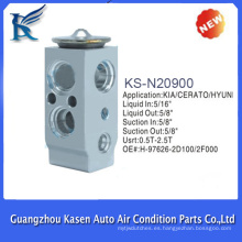 Diferentes tipos de acondicionadores de aire automáticos de válvulas de expansión térmica para KIA / CERATO / HYUNDAI